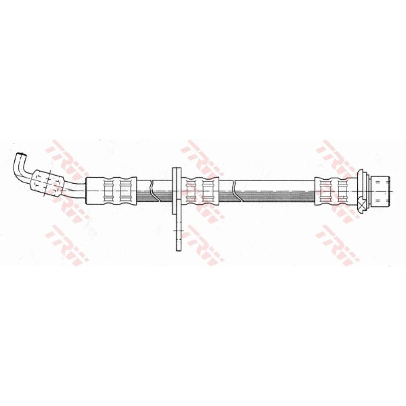 Flexible de frein TRW PHD691 - Visuel 1