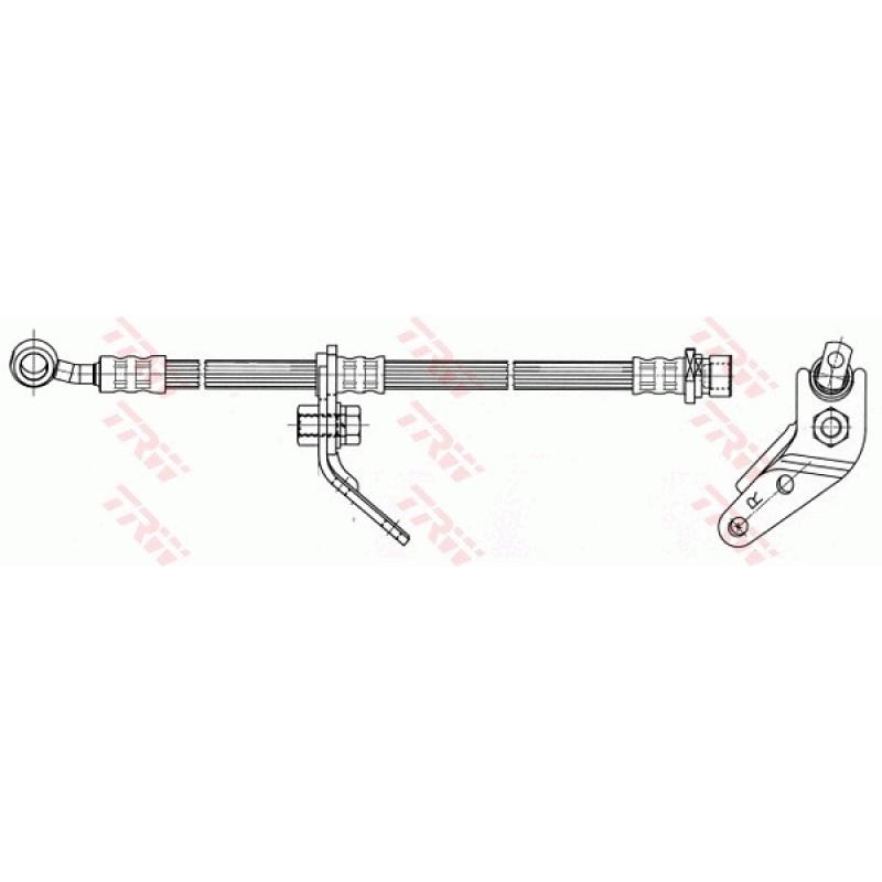 Flexible de frein TRW PHD7071 - Visuel 1