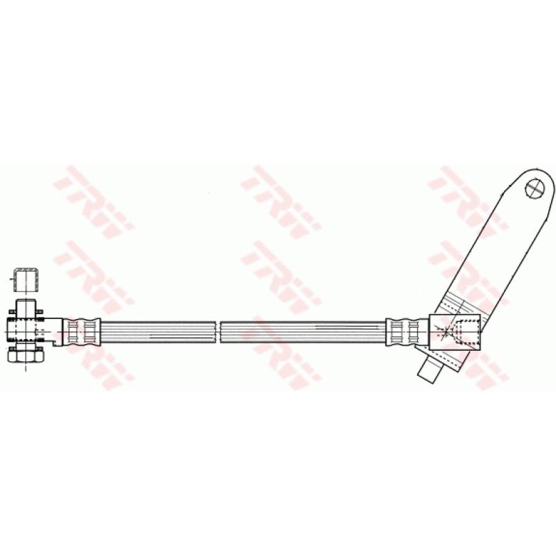 Flexible de frein TRW PHD951 - Visuel 2