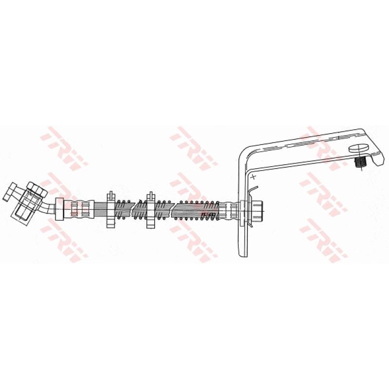 Flexible de frein TRW PHD963 - Visuel 1