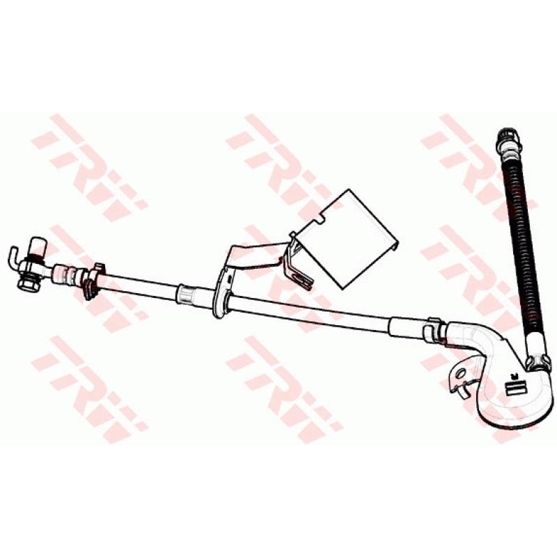 Flexible de frein TRW PHD976 - Visuel 1