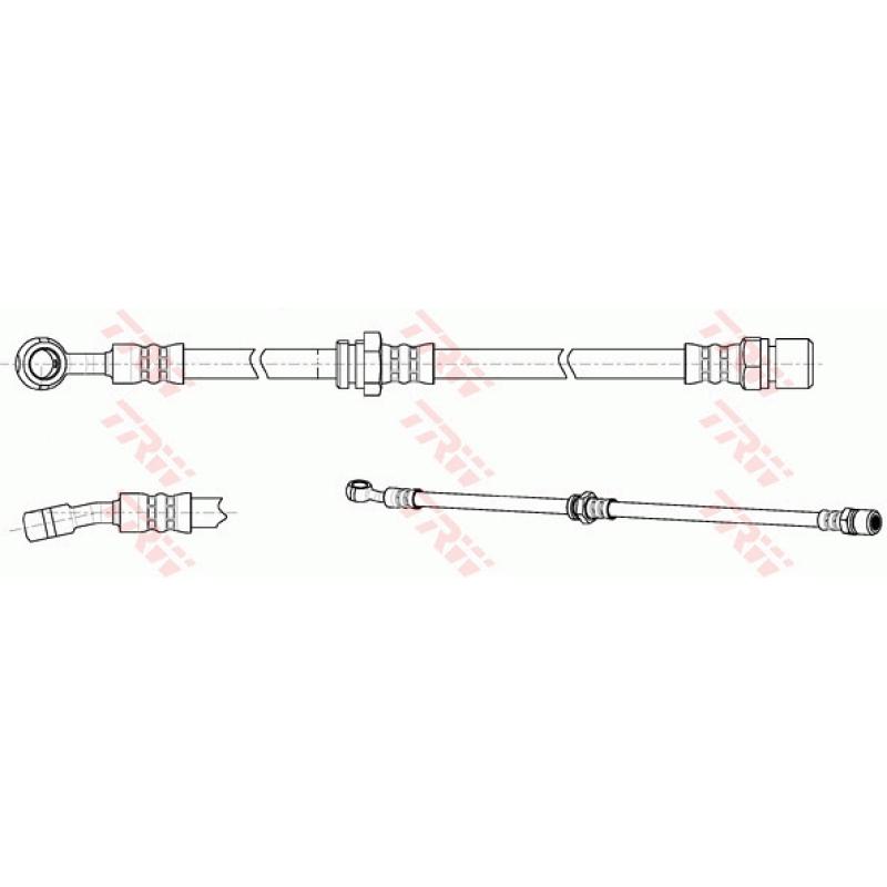 Flexible de frein TRW PHD992 - Visuel 1