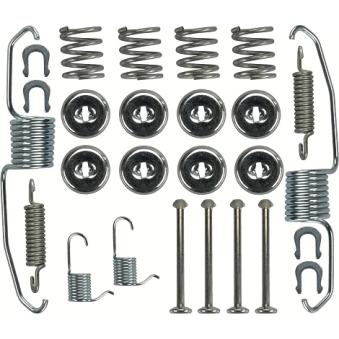 Kit d'accessoires, mâchoire de frein TRW SFK124 pour SEAT TARRACO 1.6 - 110cv