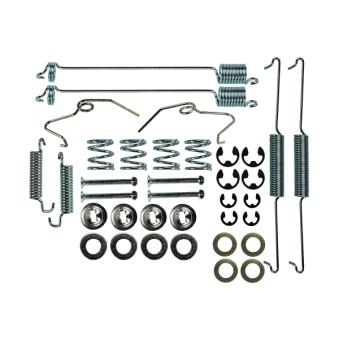 Kit d'accessoires, mâchoire de frein TRW SFK128 pour FORD TRANSIT 2.5 D - 68cv