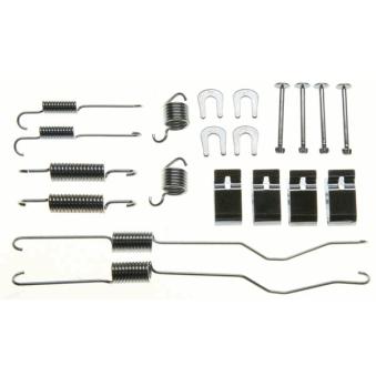 Kit d'accessoires, mâchoire de frein TRW [SFK205]