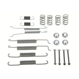 Kit d'accessoires, mâchoire de frein TRW SFK211 pour AUDI 80 1.6 - 75cv