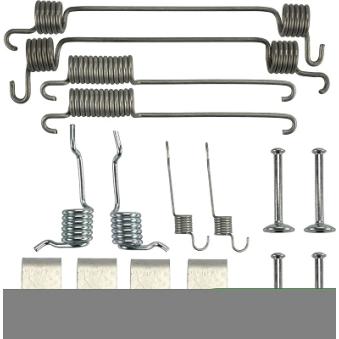 Kit d'accessoires, mâchoire de frein TRW [SFK249]