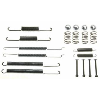 Kit d'accessoires, mâchoire de frein TRW SFK280 pour PEUGEOT 405 1.9 TDI - 110cv