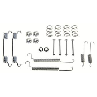 Kit d'accessoires, mâchoire de frein TRW SFK297 pour NISSAN PATHFINDER 1.7 CDTI - 110cv