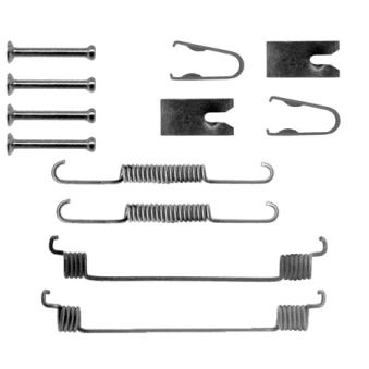 Kit d'accessoires, mâchoire de frein TRW SFK323 pour SUBARU FORESTER 1.6 - 103cv