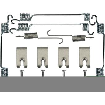 Kit d'accessoires, mâchoire de frein TRW [SFK331]