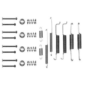 Kit d'accessoires, mâchoire de frein TRW SFK58 pour MAZDA 3 1.6 - 110cv