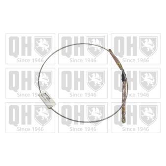 Tirette à câble, frein de stationnement QUINTON HAZELL BC2355 pour KIA RIO 1.3 - 60cv