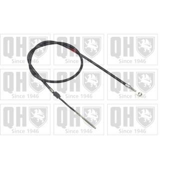 Tirette à câble, frein de stationnement QUINTON HAZELL BC2516 Tirette à câble, frein de stationnement QUINTON HAZELL BC2516