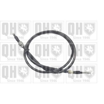 Tirette à câble, frein de stationnement QUINTON HAZELL BC2521 pour AUDI 100 S4 Turbo quattro - 230cv
