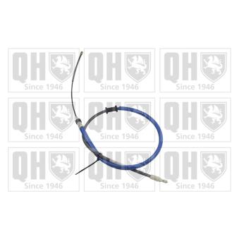 Tirette à câble, frein de stationnement QUINTON HAZELL OEM 3653100QAE