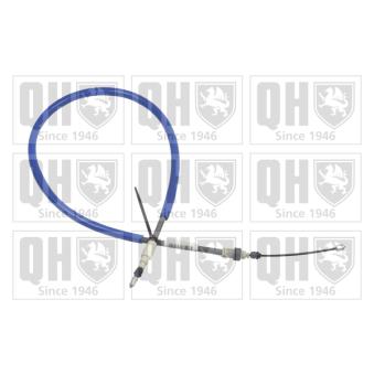 Tirette à câble, frein de stationnement QUINTON HAZELL OEM 7700422532