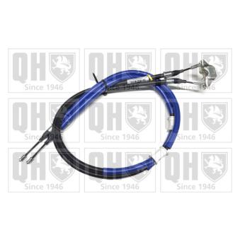 Tirette à câble, frein de stationnement QUINTON HAZELL BC3688 pour DAIHATSU MOVE 0.8 - 42cv