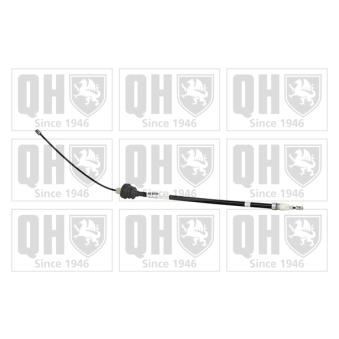 Tirette à câble, frein de stationnement QUINTON HAZELL BC3830 pour AUDI A1 2.0 CDTI - 90cv