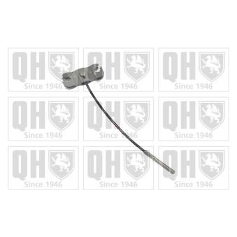 Tirette à câble, frein de stationnement QUINTON HAZELL BC3921 pour LANCIA PHEDRA 1.6 - 106cv