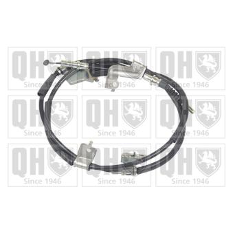 Tirette à câble, frein de stationnement QUINTON HAZELL BC4316 pour DACIA LOGAN 1.6 i - 110cv
