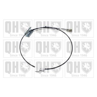 Tirette à câble, frein de stationnement QUINTON HAZELL BC4368 pour AUDI A1 2.0 CDTI - 90cv