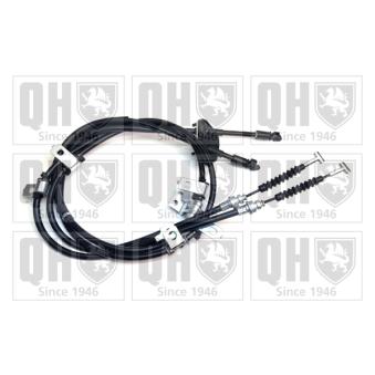 Tirette à câble, frein de stationnement QUINTON HAZELL BC4398 pour VOLKSWAGEN CADDY 2.0 MZR - 155cv