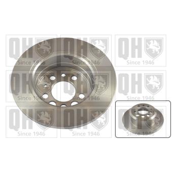 Jeu de 2 disques de frein arrière QUINTON HAZELL OEM 2707362