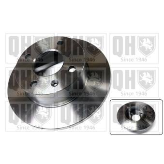 Jeu de 2 disques de frein avant QUINTON HAZELL OEM 1097107