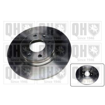 Jeu de 2 disques de frein avant QUINTON HAZELL BDC3247