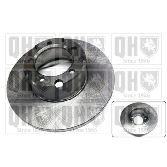 Jeu de 2 disques de frein avant QUINTON HAZELL OEM 6014200072