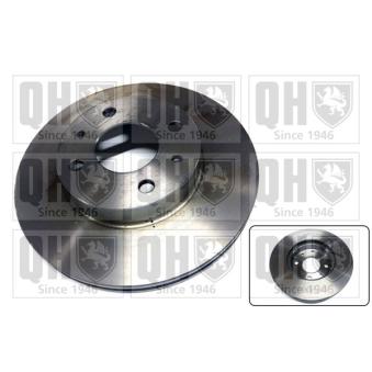 Jeu de 2 disques de frein avant QUINTON HAZELL OEM 7550923