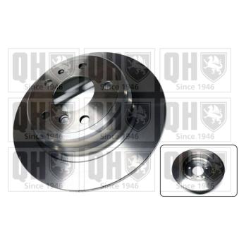Jeu de 2 disques de frein arrière QUINTON HAZELL OEM 34216756537