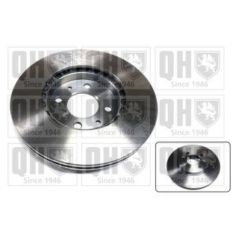 Jeu de 2 disques de frein avant QUINTON HAZELL BDC3696 pour SAAB 9000 2.0 -16 CD - 131cv