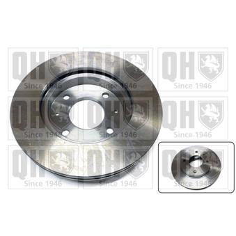 Jeu de 2 disques de frein avant QUINTON HAZELL OEM 5171233001