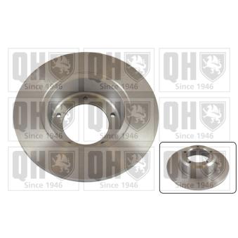 Jeu de 2 disques de frein avant QUINTON HAZELL OEM FRC7329