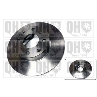 Jeu de 2 disques de frein avant QUINTON HAZELL OEM GBD90851