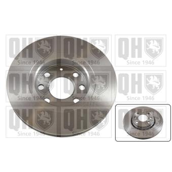 Jeu de 2 disques de frein avant QUINTON HAZELL OEM 90421727