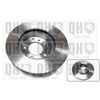 Jeu de 2 disques de frein avant QUINTON HAZELL OEM jlm1826