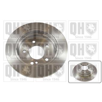 Jeu de 2 disques de frein arrière QUINTON HAZELL OEM 2024230012