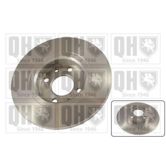 Jeu de 2 disques de frein avant QUINTON HAZELL OEM 1H0615301