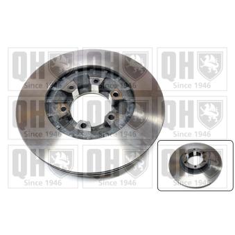 Jeu de 2 disques de frein avant QUINTON HAZELL OEM MB407038