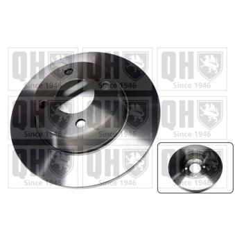 Jeu de 2 disques de frein avant QUINTON HAZELL OEM 8A0615301D