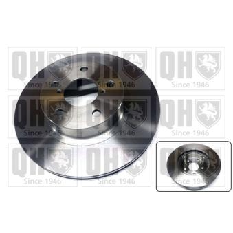 Jeu de 2 disques de frein avant QUINTON HAZELL OEM 26300AE091