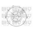 QUINTON HAZELL BDC4355 - Jeu de 2 disques de frein avant