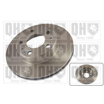Jeu de 2 disques de frein avant QUINTON HAZELL OEM 71738905 Jeu de 2 disques de frein avant QUINTON HAZELL OEM 71738905