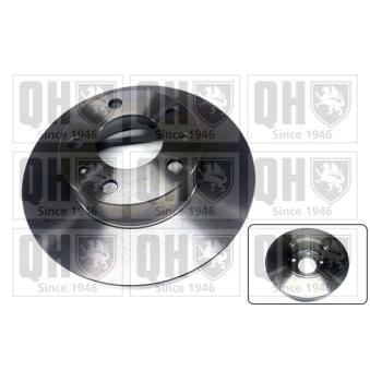 Jeu de 2 disques de frein avant QUINTON HAZELL OEM 4246B9
