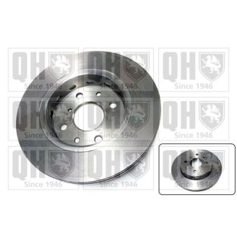 Jeu de 2 disques de frein avant QUINTON HAZELL OEM 0K2AA33251A