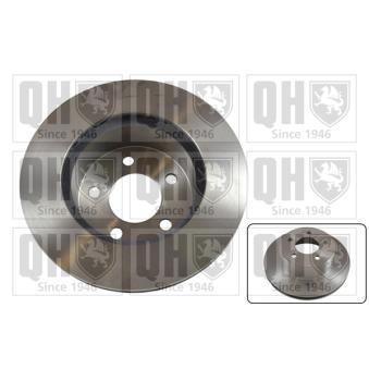 Jeu de 2 disques de frein avant QUINTON HAZELL OEM 52007710