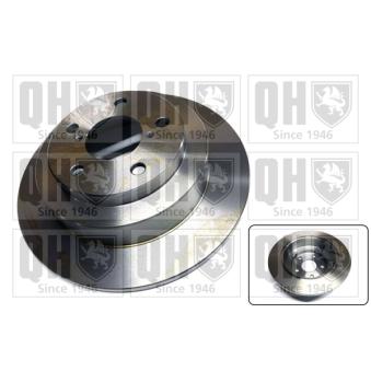 Jeu de 2 disques de frein arrière QUINTON HAZELL OEM 26700FE080